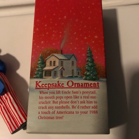 Hallmark Uncle Sam nutcracker ornament - Picture 6 of 7